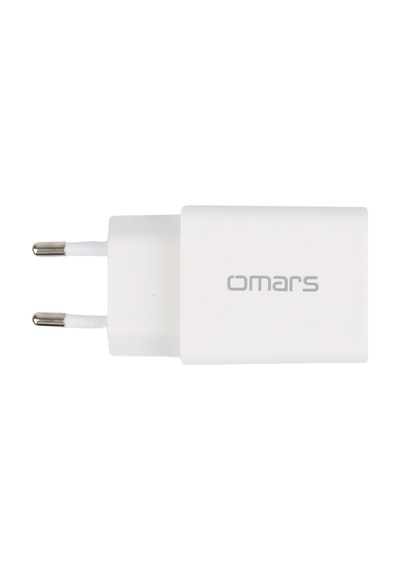 Omars OMWC013E 20 W PD USB-C -USB-A Hızlı Şarj Cihazı