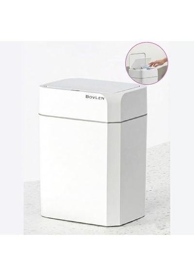 Otomatik Hareket Sensörlü Çöp Kovası, Banyo Çöp Kovası, Çocuk Odası Çöp Sepeti, Çöp Kutusu, 2 Adet 1.5 V Aa Pil, Piller Pakete Dahil Değildir - 18 Litre 26.5x20.2x31.8 Cm 6998 Otomatik Hareket Sensörlü Çöp Kovası, Banyo Çöp Kovası, Çocuk Odası Çöp Sepeti, Çöp Kutusu, 2 Adet 1.5 V Aa Pil, Piller Pakete Dahil Değildir - 18 Litre 26.5x20.2x31.8 Cm 6998