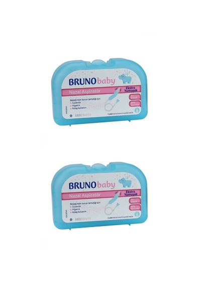 Bruno Baby Nazal Aspiratör 2 Adet