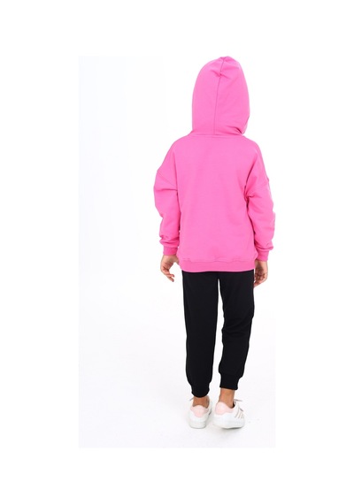 Toontoy Kids Toontoy Kız Çocuk Kapüşonlu Kanguru Cepli Baskılı Eşofman Takım Açık Fuşya Toontoy Kids Toontoy Kız Çocuk Kapüşonlu Kanguru Cepli Baskılı Eşofman Takım Açık Fuşya