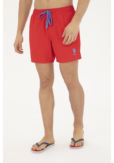 U.s. Polo Assn. Erkek Kırmızı Deniz Şortu 50282927-vr030 Kırmızı