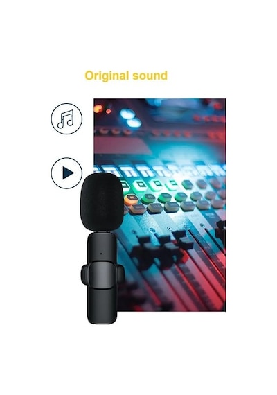 Daytona K35 Wireless Kablosuz Jaklı Mikrofon