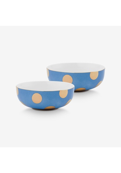Pip Studio Mavi Porselen Kase 15 Cm
