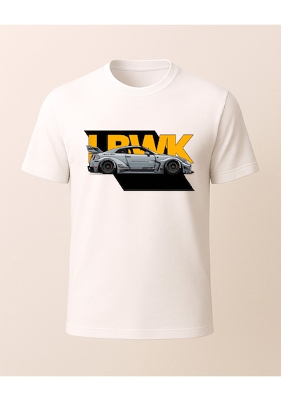 Lbwk Baskılı T-shirt Beyaz
