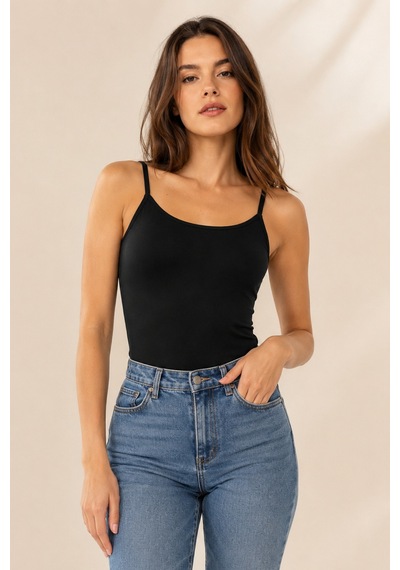 Loule Kadın 4'lü İp Askılı Atlet 2 Si Yah-2 Beyaz %95 Pamuk Çok Renkli