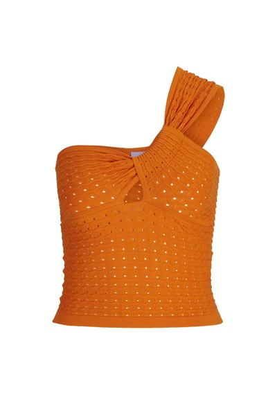 Jack & Jones Kadın Tek Omuz Bluz - Neye - 12275504 Persimmon Orange Jack & Jones Kadın Tek Omuz Bluz - Neye - 12275504 Persimmon Orange