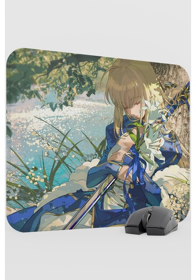 Fate Anime V1 - 48x40 Xl Gaming Kauçuk Kaymaz Taban Mouse Pad Fare Altlığı