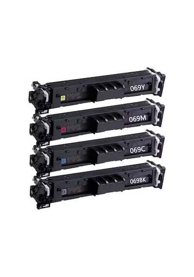 4 Renk Canon Crg-069 Çipli Uyumlu Toner Seti Lbp673cdw/mf752cdw-mf754cdw 8681989104006 Pluscopy