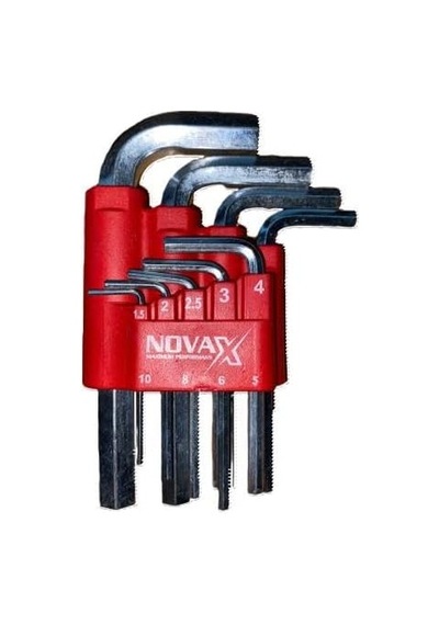 Hex Alyan Anahtar Kısa 9lu Set