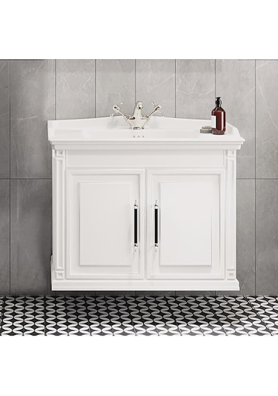 Denko Albatros 80 Cm Mdf Beyaz Banyo Dolabı Alt Modül Ve Lavabo Beyaz Denko Albatros 80 Cm Mdf Beyaz Banyo Dolabı Alt Modül Ve Lavabo Beyaz