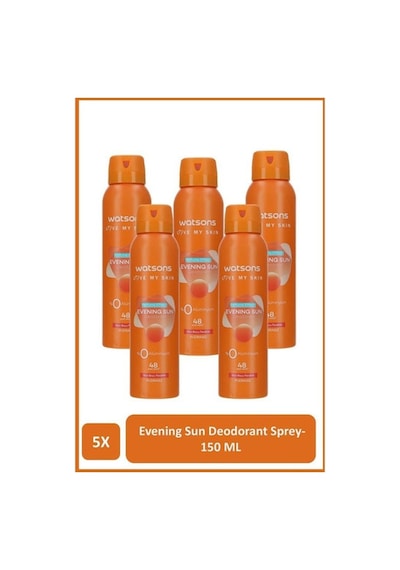 Watsons Evening Sun Deodorant Sprey Pudrasız