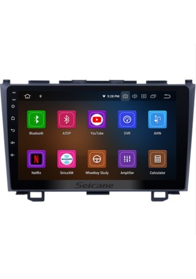 Foxus Honda Crv 2006 2012 4gb Ram 64gb Hafıza Android Dokunmatik Ekran Oto Teyp - Carplay Wifi Gps Bluetooth Kamera Destekli Oem