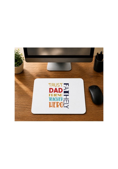 Father Baskılı Mousepad Bilgisayar Altlığı