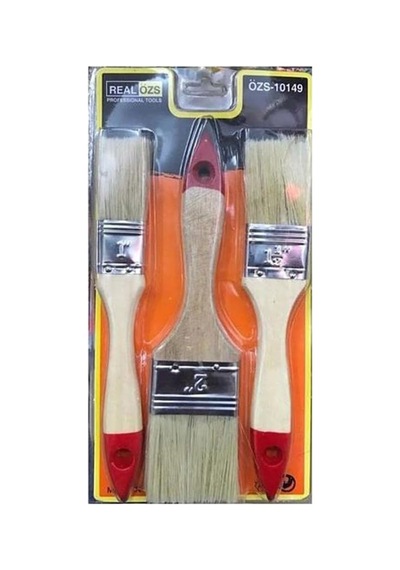 Real Özs Temizlik Fırçası 3lü Set Özs-10149