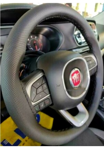 Fiat Doblo 2015-2021 Dikmeli Direksiyon Kılıfı Noktalı 38×11Cm