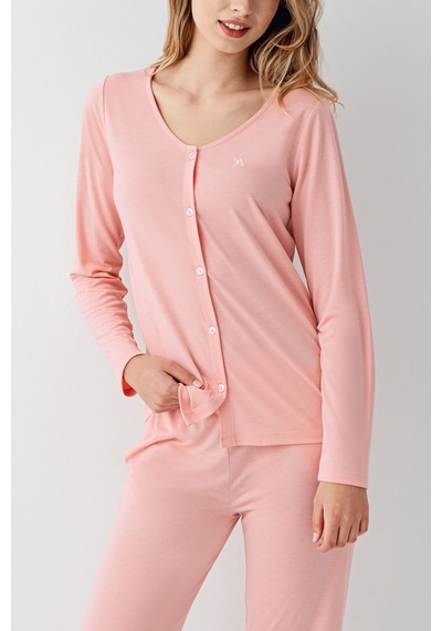 Arnetta Kadın Turuncu Pijama Takımı Ar3460-s-v2 Turuncu