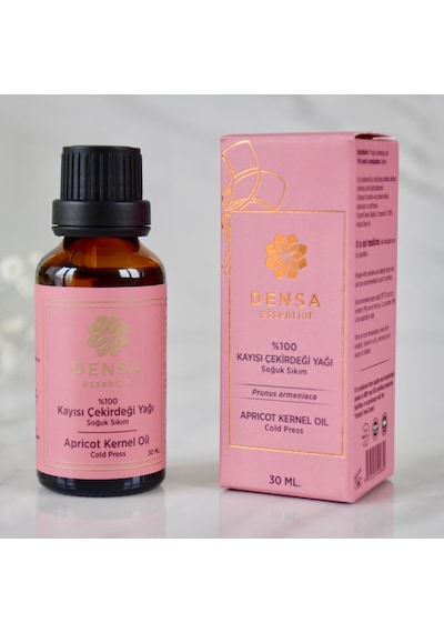 Densa Essential Saf Kayısı Çekirdeği Yağı Soğuk Sıkım 30 ML