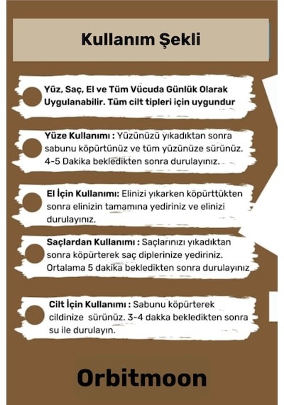 %100 Bitkisel Doğal El Yüz Saç Cilt Vücut Hoş Kokulu Orijinal Saf Çörek Otu Sabunu 120g - 1 Adet