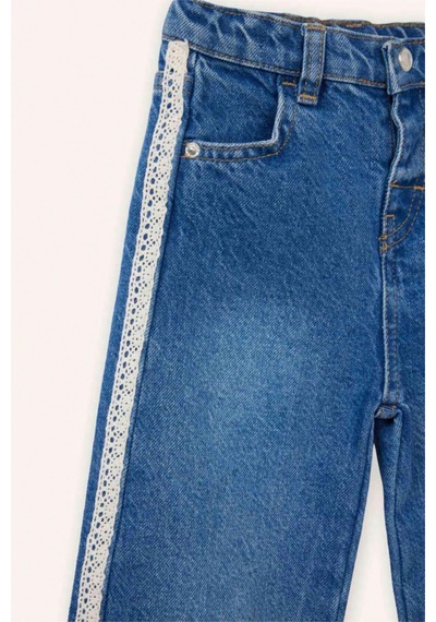 Defacto Culotte Jean Pantolon Kız Bebek G8158a526spnm28 Mavi-nm28