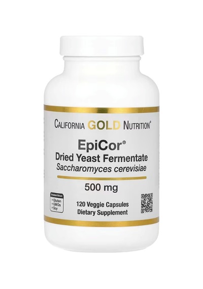 Epicor Dried Yeast Fermentate, 500 Mg, 120 Veggie Capsul.usa ... Aromasız