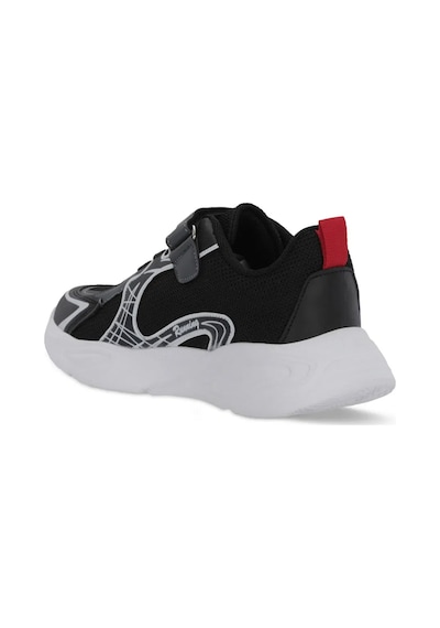Slazenger Kelsy Erkek Çocuk Siyah / Kırmızı Günlük Spor Ayakkabısı Siyah / Kırmızı
