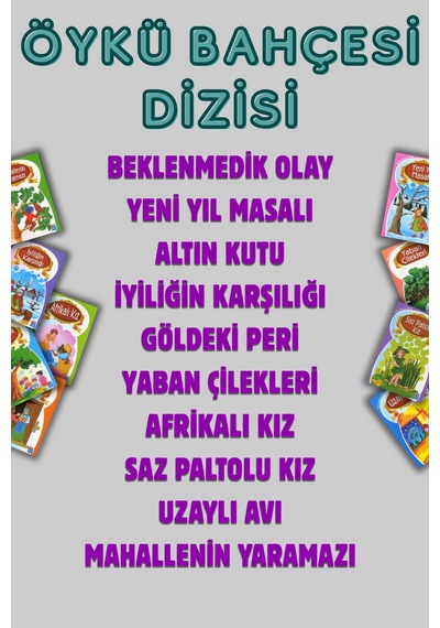 2.sınıf Ve 3.sınıf Öykü Bahçesi Dizisi 10 Kitaplı Okuma Seti