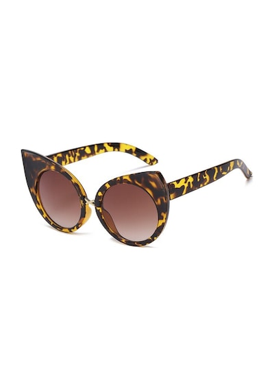 Sheer Vintage & Retro Güneş Gözlüğü Leopar