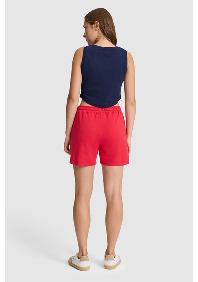 U.s. Polo Assn. Kadın Kırmızı Şort Örme 50323525-vr030