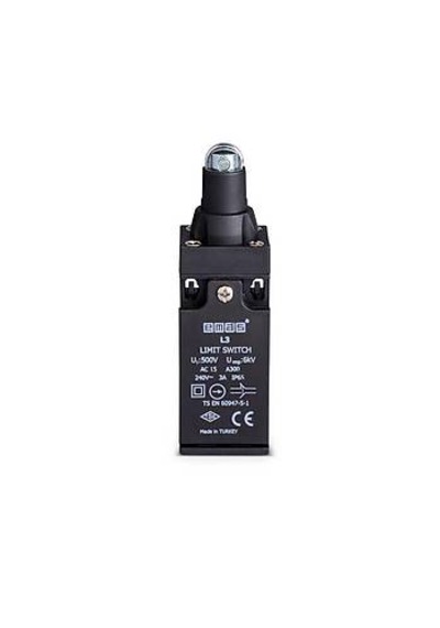 Emas L3k13mum331 Makaralı Pimli Limit Switch 1 Na + 1 Nk
