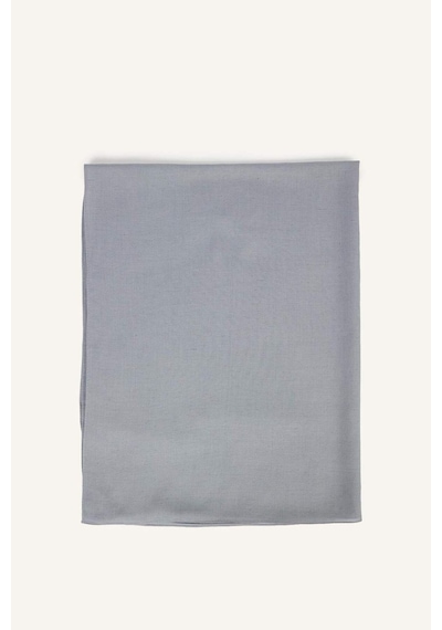 Defacto Fresh Scarfs X Defacto Premium Buz Grisi Keten Şal I1758ax26smbe1 Mavi-be1