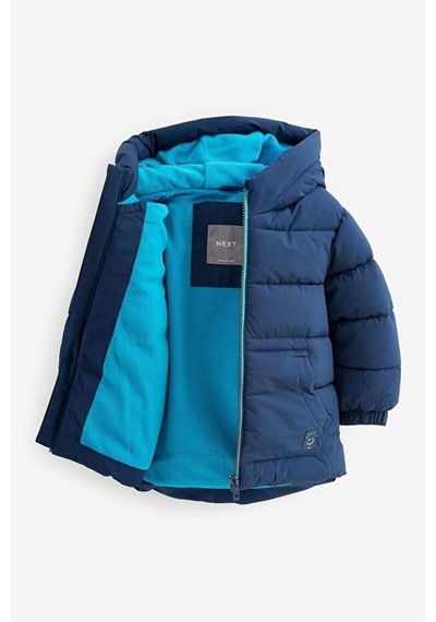 Next Baby Erkek Çocuk Erkek Çocuk Polar Astarlı Mont Lacivert