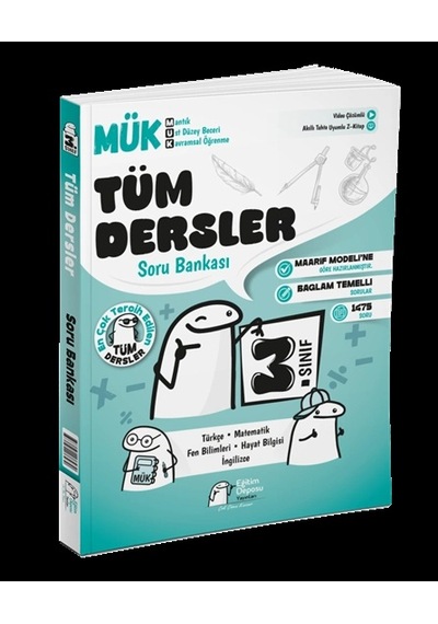 Eğitim Deposu Yayınları 3. Sınıf Mük Tüm Dersler Fasikül Soru Bankası