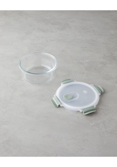 English Home Mila Borosilikat Saklama Kabı 620 Ml Yeşil
