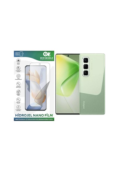 Infinix Hot 50 Pro Plus İle Uyumlu Hidrojel Nano Ekran Koruyucu Film Mat Tempered Cam Değildir