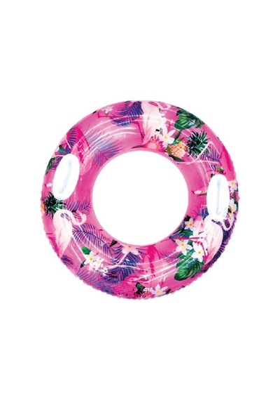Flamingo Desenli Simit 90 Cm - 1809016 Çok Renkli