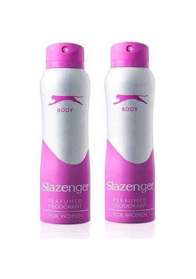 Slazenger Pembe Kadın Sprey Deodorant 2 x 150 ML