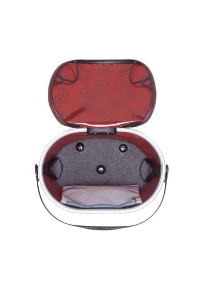 Ortlieb F79802 Up-Town City Gidon Çantası 17.5L Kırmızı-Çiçek Desen