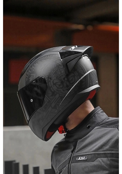 Rapıd 2 Race Takaroa Mat Siyah Kask Mat Siyah