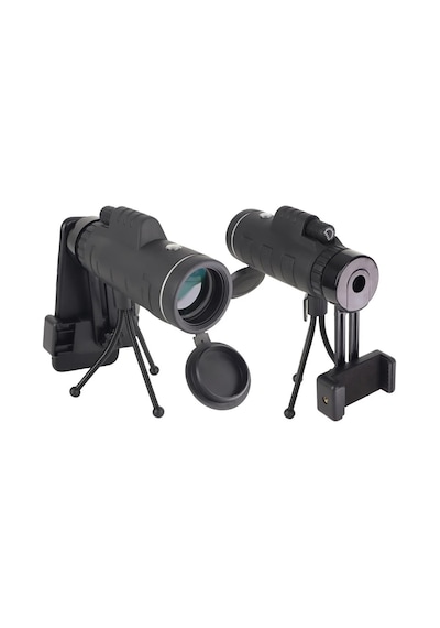 Skypal St-201m 40x60 Monoküler Tripodlu Dürbün Taşıma Çantası Ve Mobil Aparat Siyah