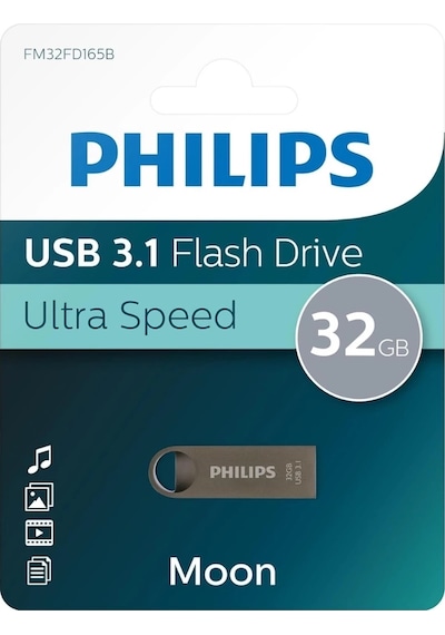 Phılıps 32gb Usb3.1 100/150 Mb/s Fm32fd165b/00