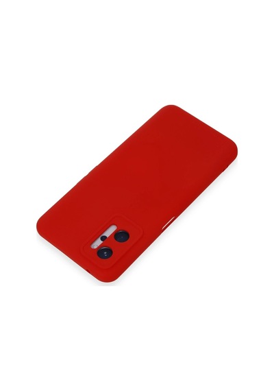 Cosmotex Newface Realme 9i 4g Kılıf Nano İçi Kadife Silikon - Kırmızı