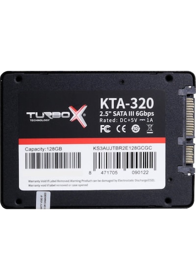 Turbox RaceTrap R KTA320 2.5" 128 GB 520/400 SATA 3 SSD