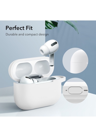Apple AirPods Uyumlu Pro / Pro 2 Bounce Carrying Kılıf Beyaz