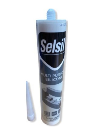 Selsil Silikon Genel Amaçlı Su Gecırmez 280 Gr Şeffaf