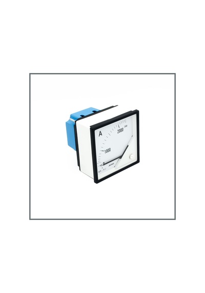 Frer Ac Analog Ampermetre 2500/5a Akım Trafosu Girişli 96x96mm. 90