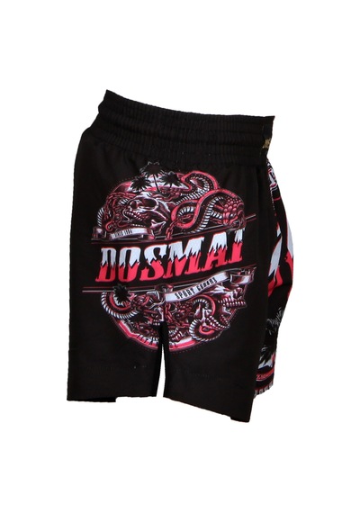 Dosmai Dijital Baskılı Snake Spor Şort Siyah Kırmızı Fgs238 Siyah - Kırmızı