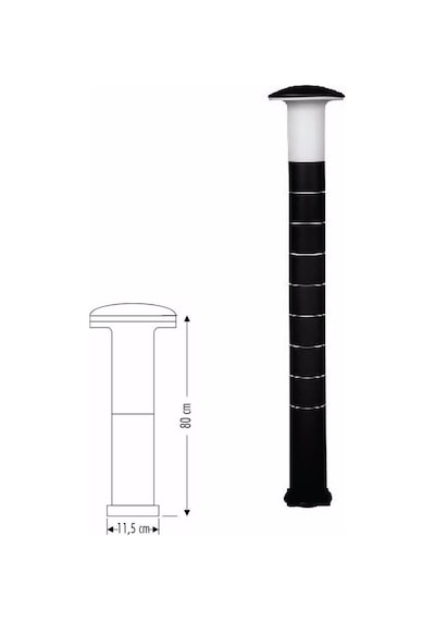 Cata Napoli Dekoratif Bahçe Aydınlatma Armatürü Ct-7018