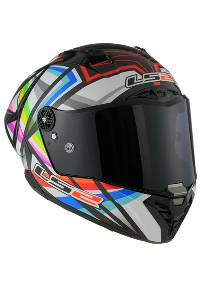 Ls2 Thunder Karbon Gp Aero Flash Full Face Motosiklet Kaskı Siyah