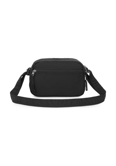 Smart Bags Siyah Ultra Hafif Kumaş Günlük Mini Boy Kadın Omuz Ve Çapraz Çanta