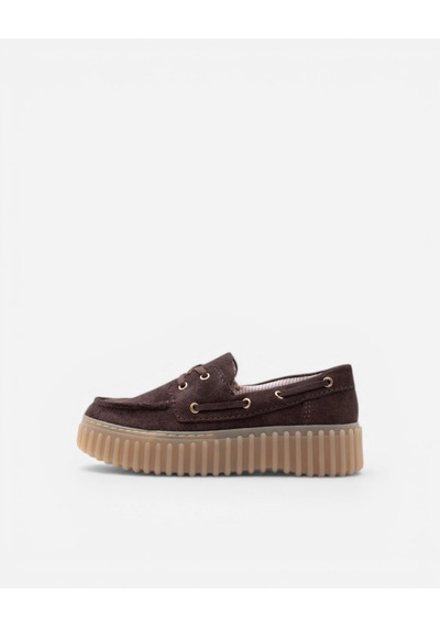 Clarks Torhill Boat Dark Brown Suede Kadın Koyu Kahve Günlük Ayakkabı 26186647 Kahverengi Clarks Torhill Boat Dark Brown Suede Kadın Koyu Kahve Günlük Ayakkabı 26186647 Kahverengi